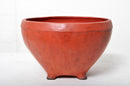 A Vintage Cinnabar Lacquer Fruit Bowl