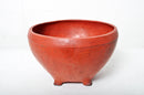 A Vintage Cinnabar Lacquer Fruit Bowl