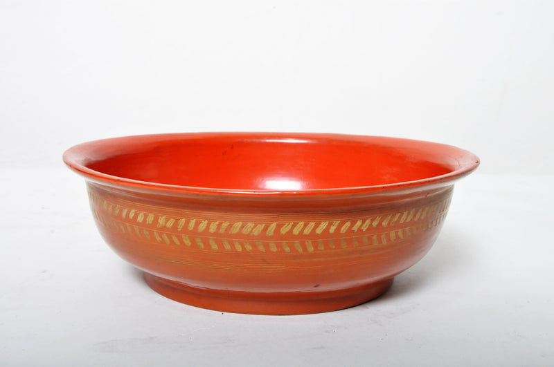 Burmese Lacquer ware bowl