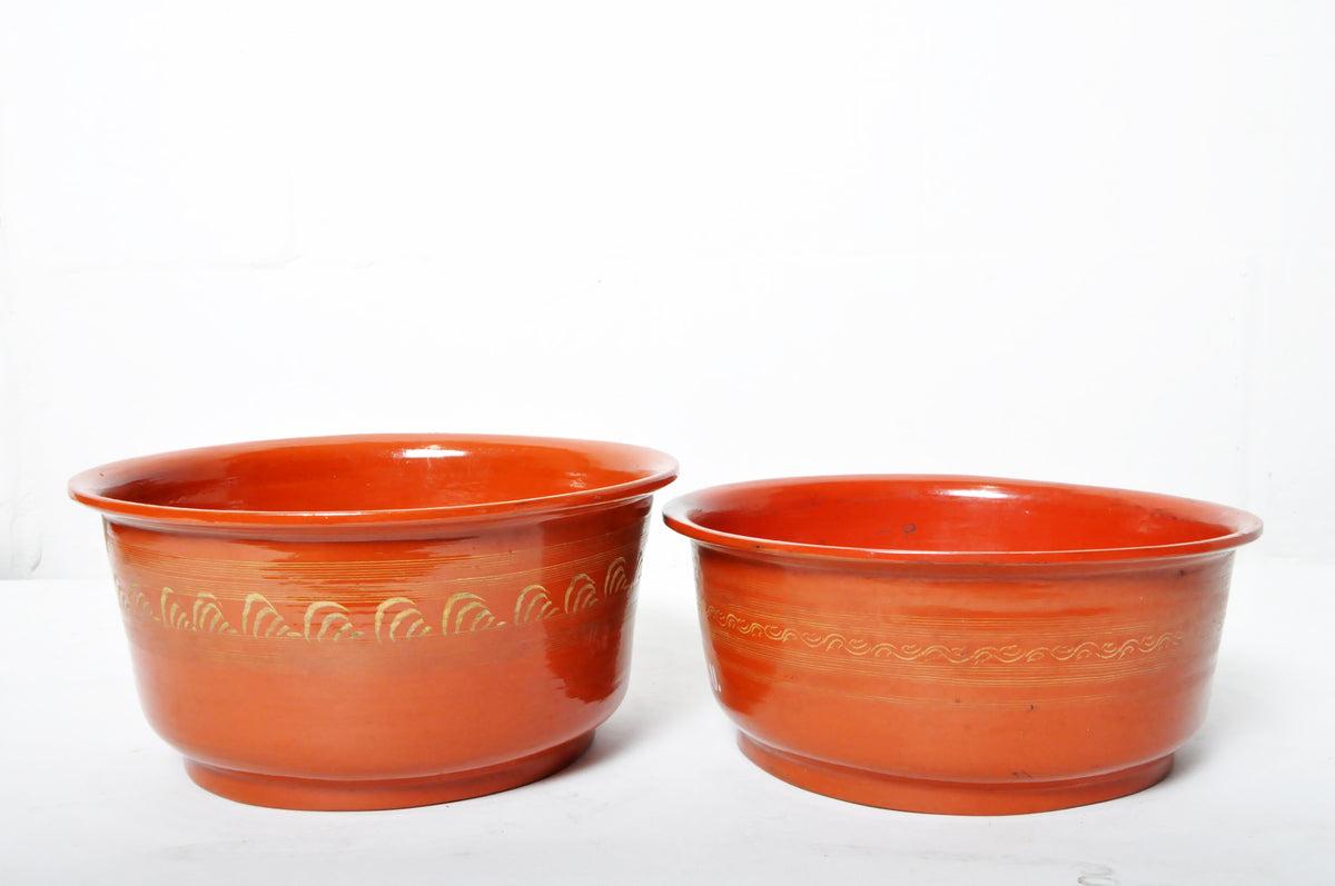 Burmese Lacquer ware bowl