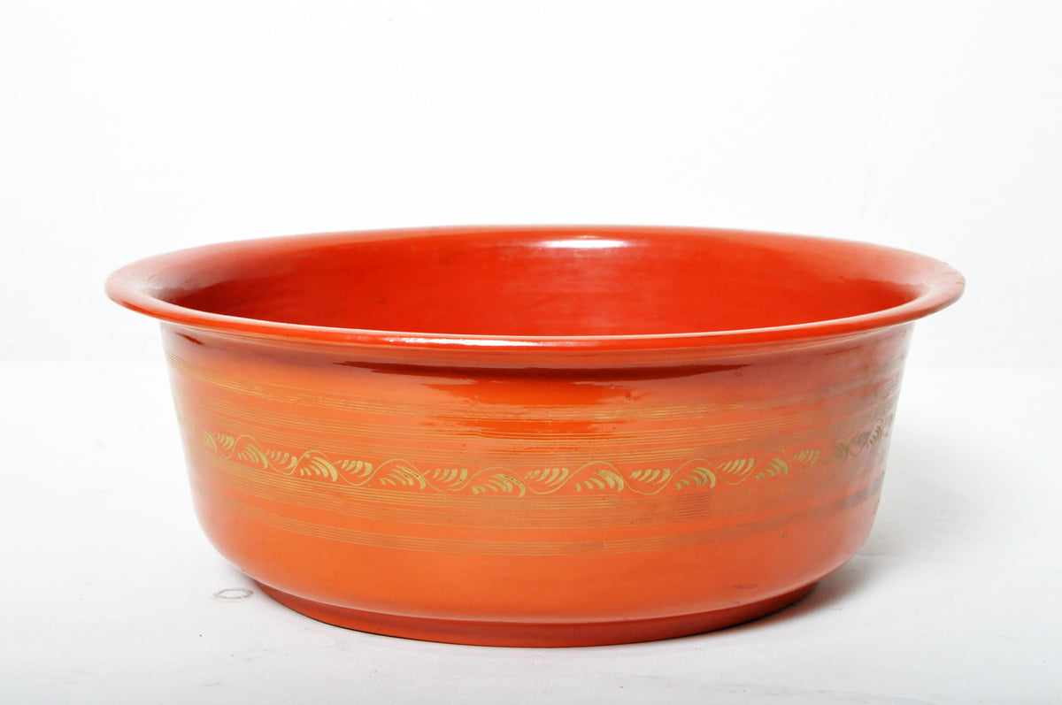 Burmese Lacquer ware bowl