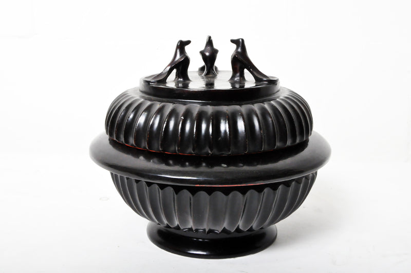 Burmese Lacquer ware Offering Box