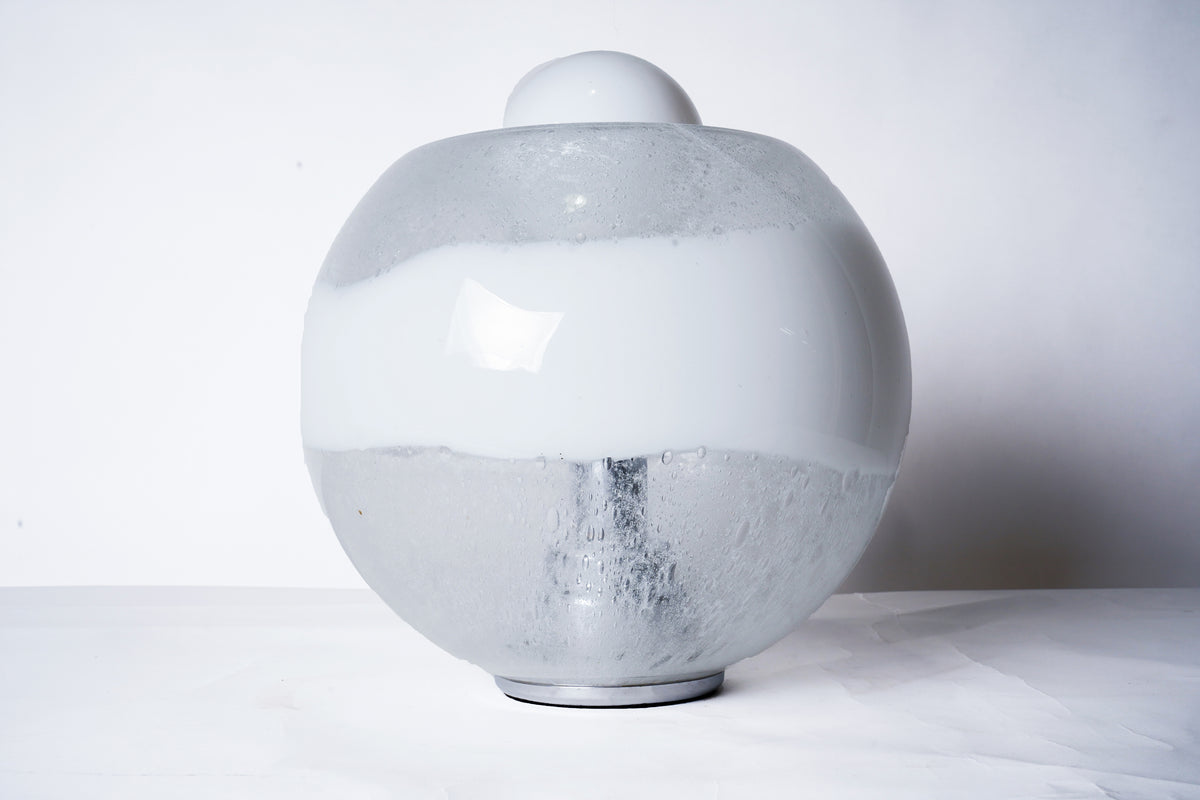 A Hand Blown Murano Glass Table Lamp