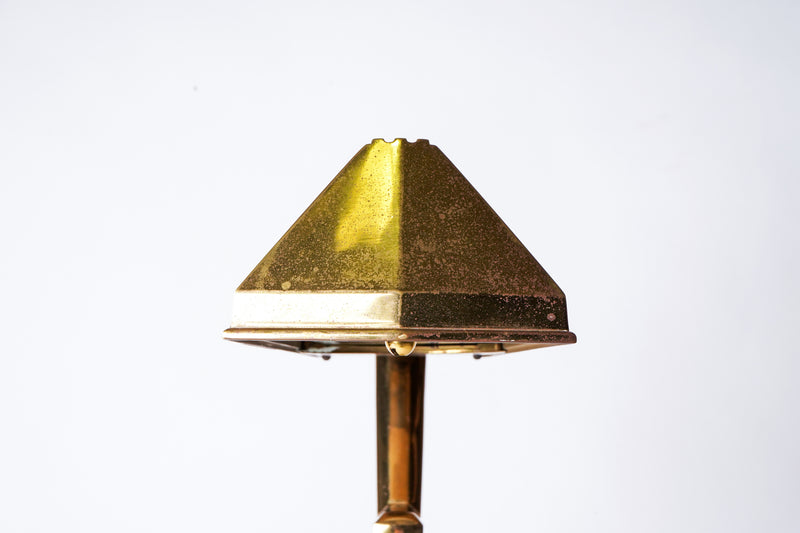 A Solid Brass Desk Lamp
