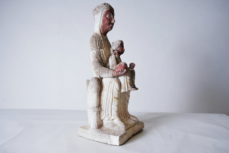 A Modern Sculptural Depiction of Our Lady Of Montserrat