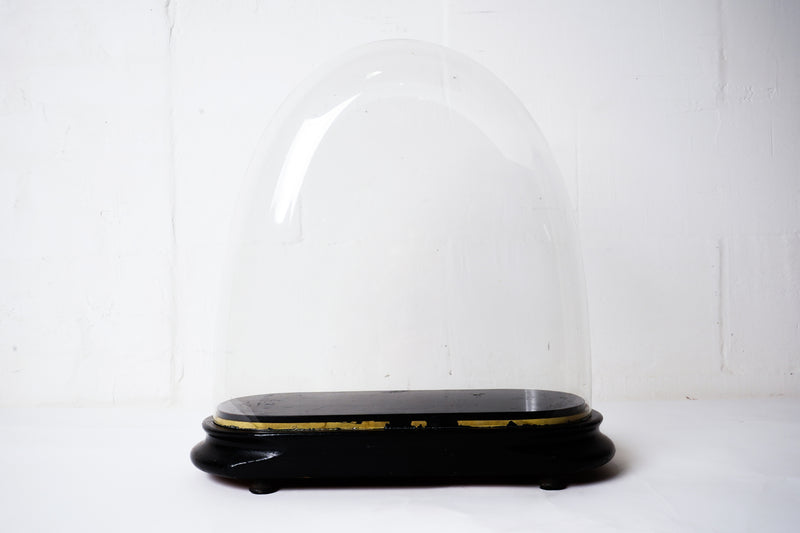 A Large French Glass Cloche