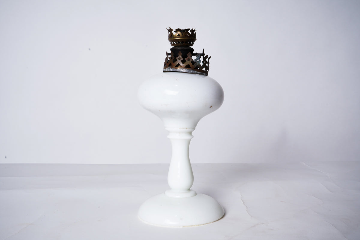 A  Ceramic Kerosene Table Lamp