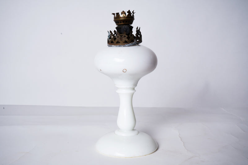 A  Ceramic Kerosene Table Lamp