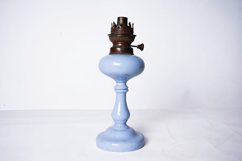 A  Ceramic Kerosene Table Lamp