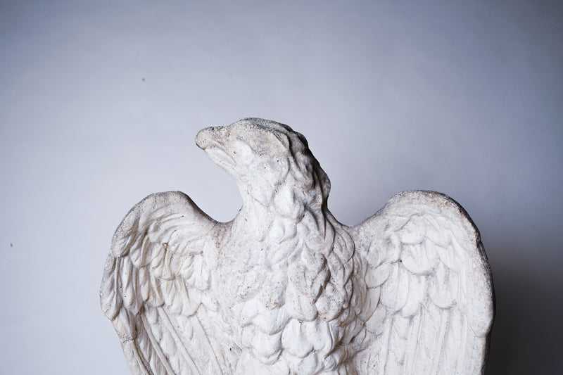 A Cast Stone Sculpture of a French Eagle