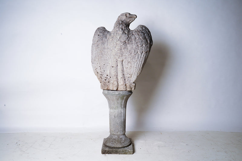 A Cement Sculpture of A French Eagle