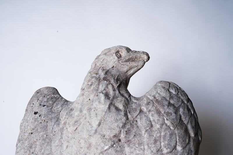 A Cast Stone Sculpture of a French Eagle