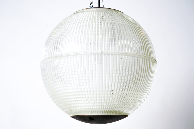 A Parisian Holophane Globe Streetlight