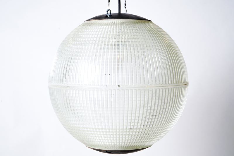 A Parisian Holophane Globe Streetlight