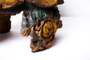 A Wooden Candle Holder in the Form of an Artichoke