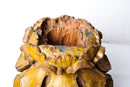 A Wooden Candle Holder in the Form of an Artichoke