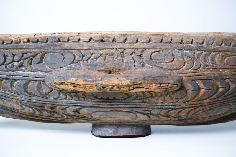 An Oceanic Carved Wood Feast Bowl
