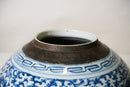 Blue and White "Double Happiness" Pot