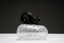 Hand-Blown Glass Pumpkin