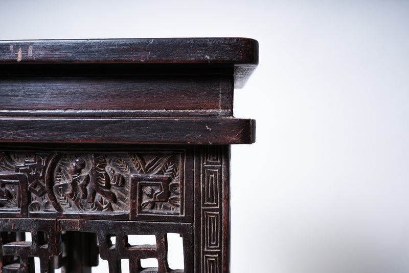 Chinese Stand with Marble Top