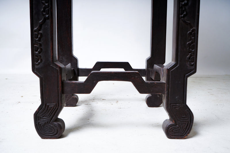 Chinese Stand with Marble Top