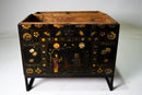 A Chinese Blanket Chest With Stand