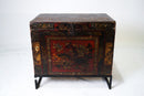A Chinese Blanket Chest With Stand