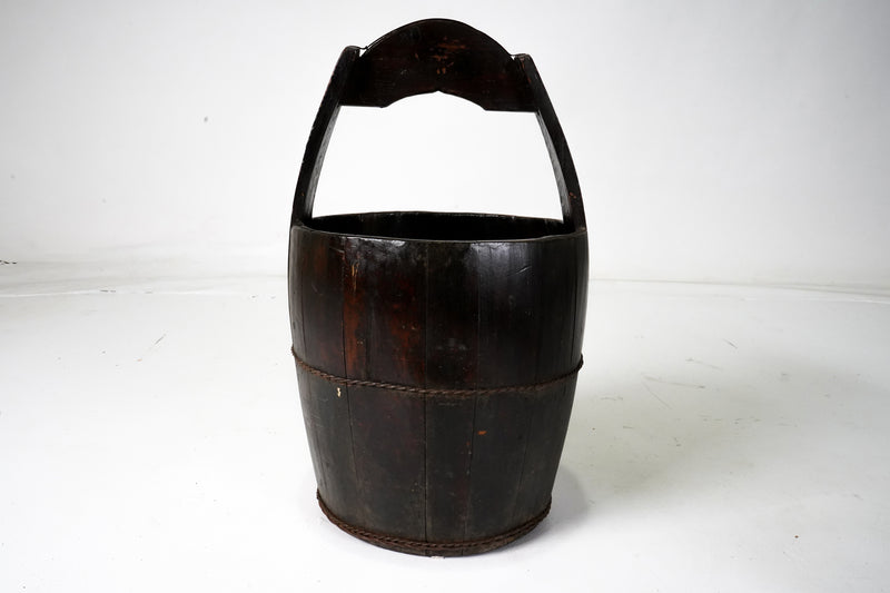 Round Rice bucket with handle
