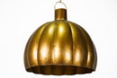 An Iron Hanging Lamp in Pumpkin Shape