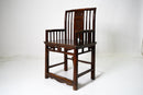 A Chinese Straight Back Chair