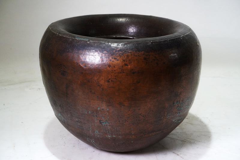 Round Copper pot