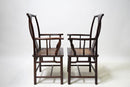 Pair of Chinese Official's Hat Armchairs