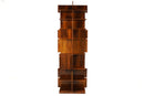A Walnut Veneer Bookcase