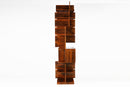 A Walnut Veneer Bookcase