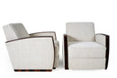 A Pair of Art Deco Style Armchairs