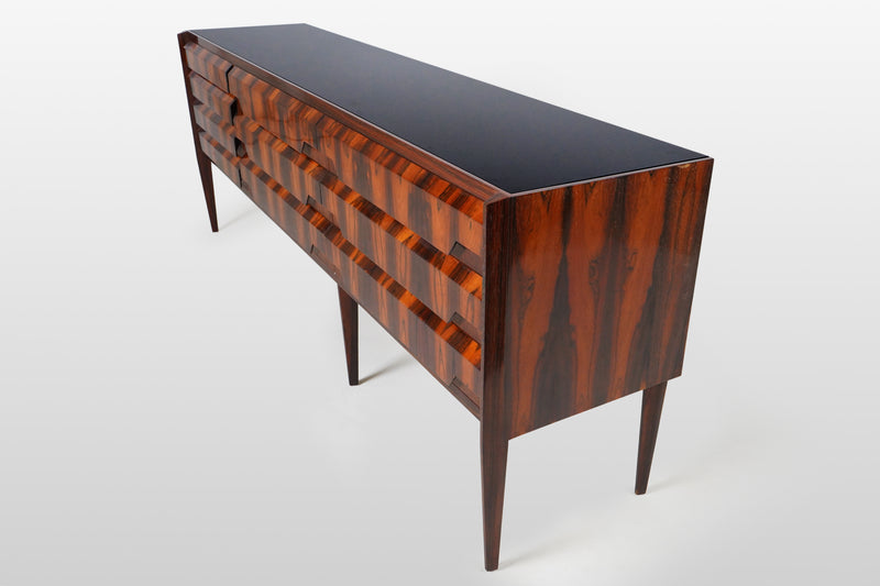A Sideboard with 12 drawers
