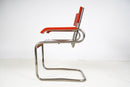 A 1930's Czech Chrome and Wood Armchair