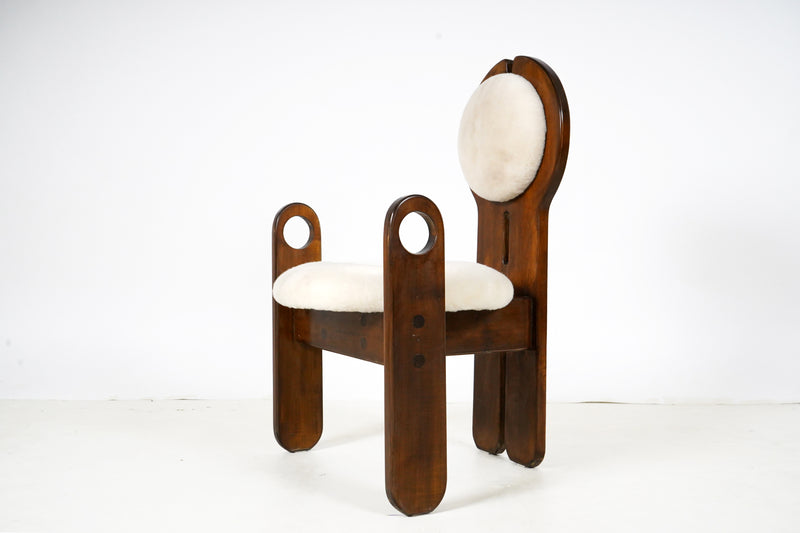 A Brutalist Armchair