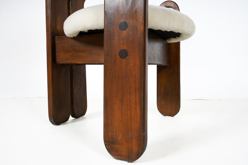 A Brutalist Armchair