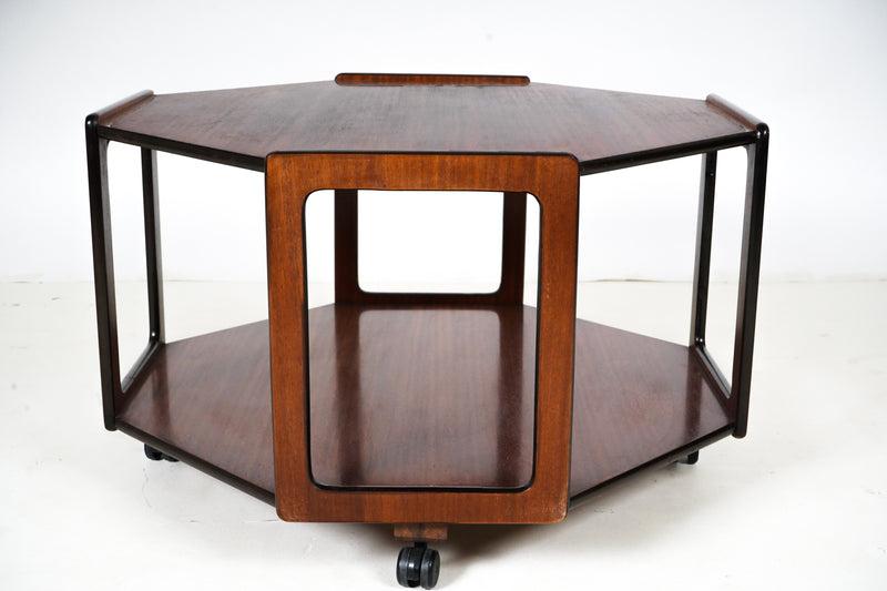 An Octagonal Art Deco Coffee Table