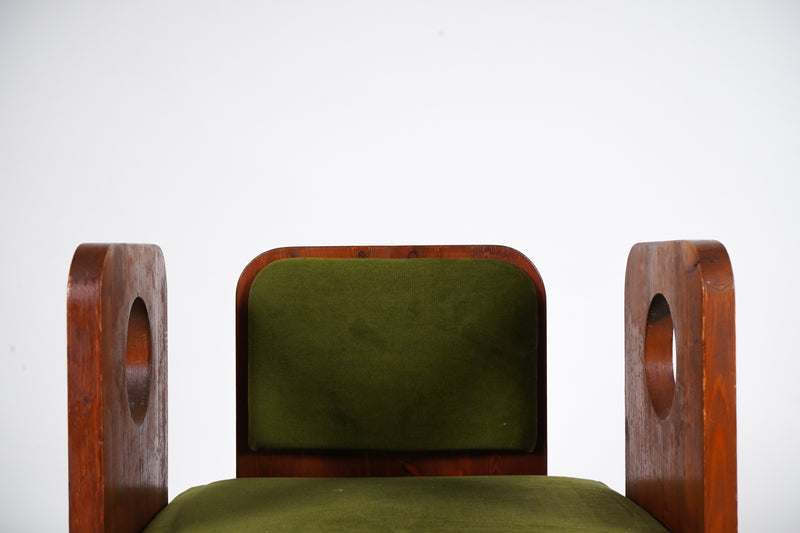 Brutalist Style Armchairs 