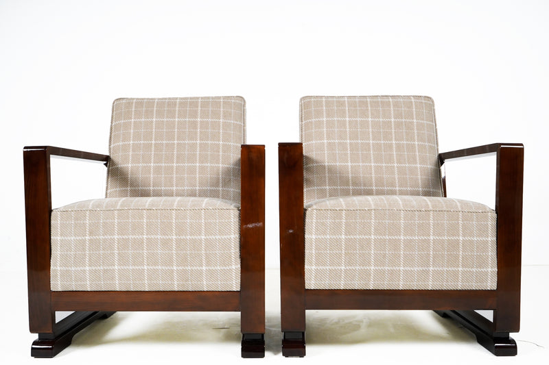 A Pair of Mid-Century Armchairs