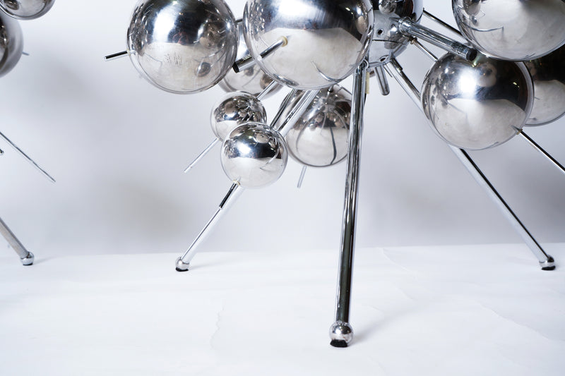 A Pair of Italian "Sputnik" Lamps