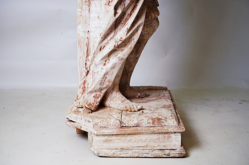 A Wooden Statue of John the Baptist