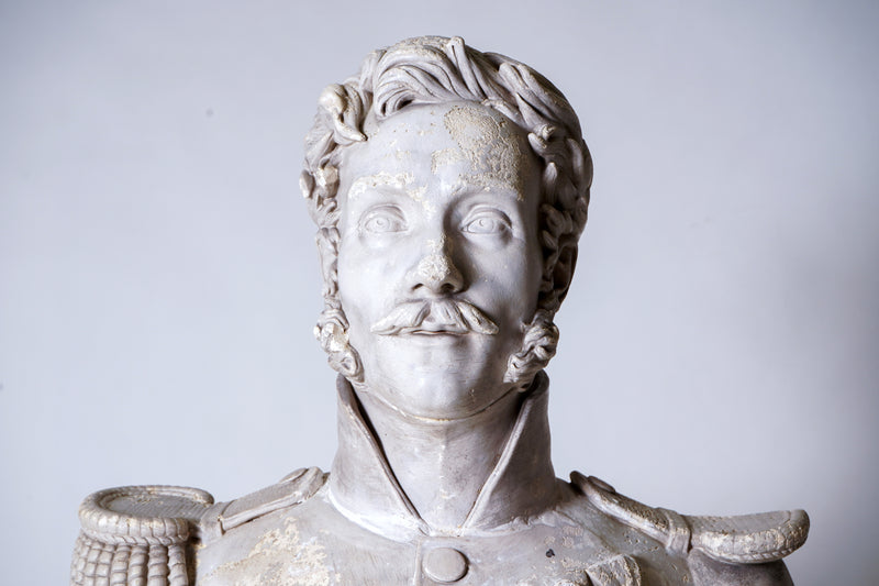 A Terra Cotta Bust of General Berlier