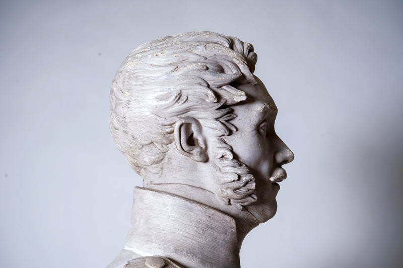 A Terra Cotta Bust of General Berlier