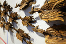 A Flock of 31 Blessing Swans