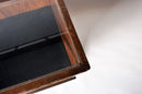 British Colonial Teak Wood Jewelry Cabinet
