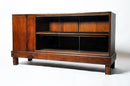 British Colonial Teak Wood Jewelry Cabinet