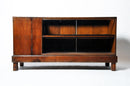 British Colonial Teak Wood Jewelry Cabinet